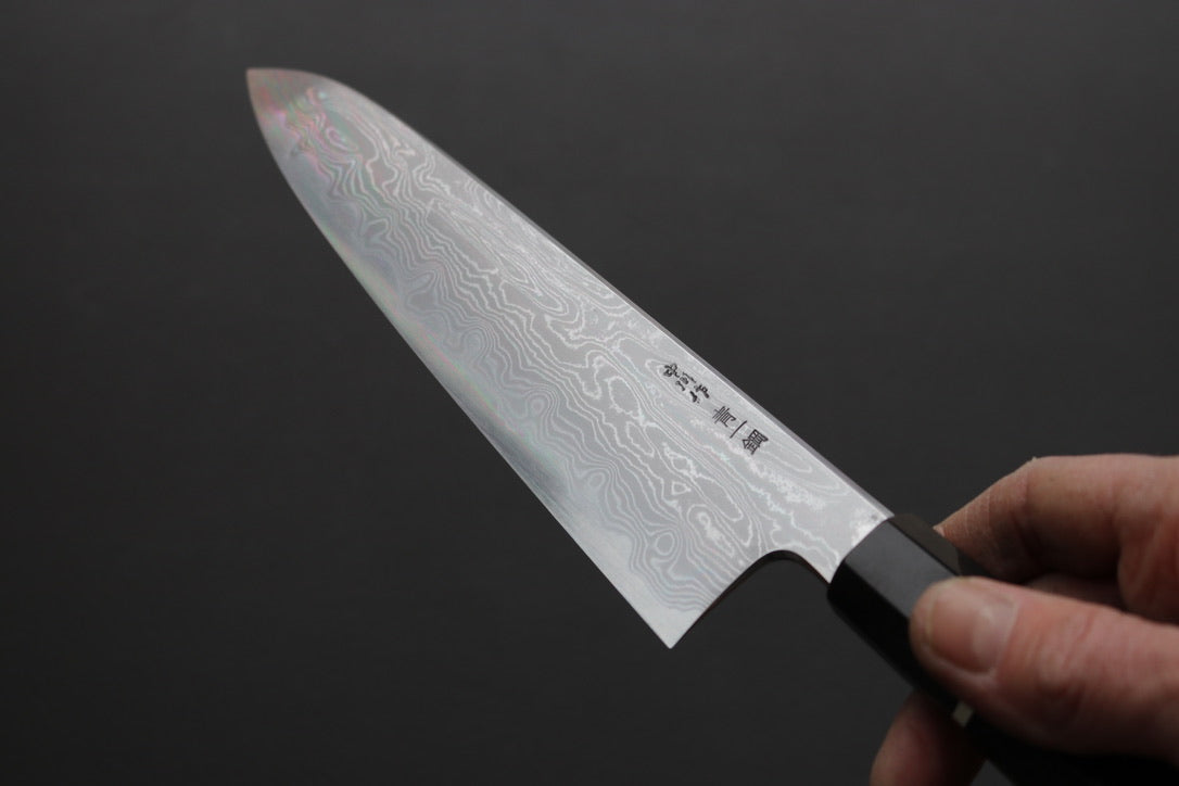 Nakagawa Hamono Blue #1 Damascus Gyuto 240mm - Thecooksedges