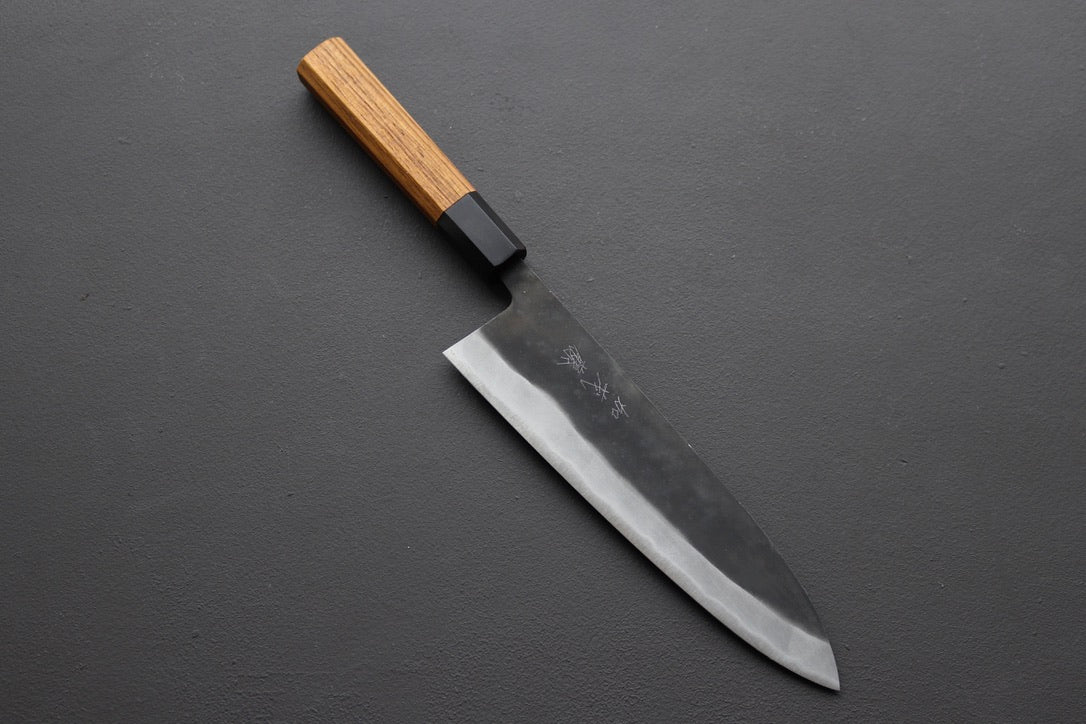 Kamo Shiro AS Kurouchi Gyuto 210mm - Thecooksedges