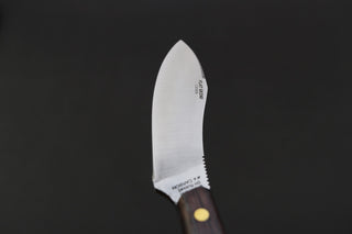 Grohmann #4 Survival Flat Grind W/Rosewood Handle - Thecooksedges