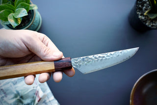 Sakai Takayuki 33 Layer Damascus Wa Steak Knife 120mm - Thecooksedges