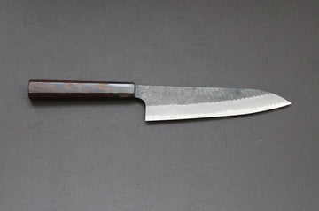 Nigara Hamono SG2 Kurouchi Tsuchime Gyuto 210mm - Thecooksedges