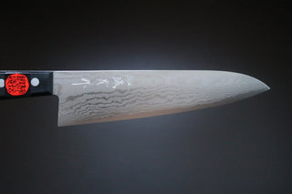 Shigeki Tanaka VG10 Damascus Western Handle Gyuto 210mm - Thecooksedges