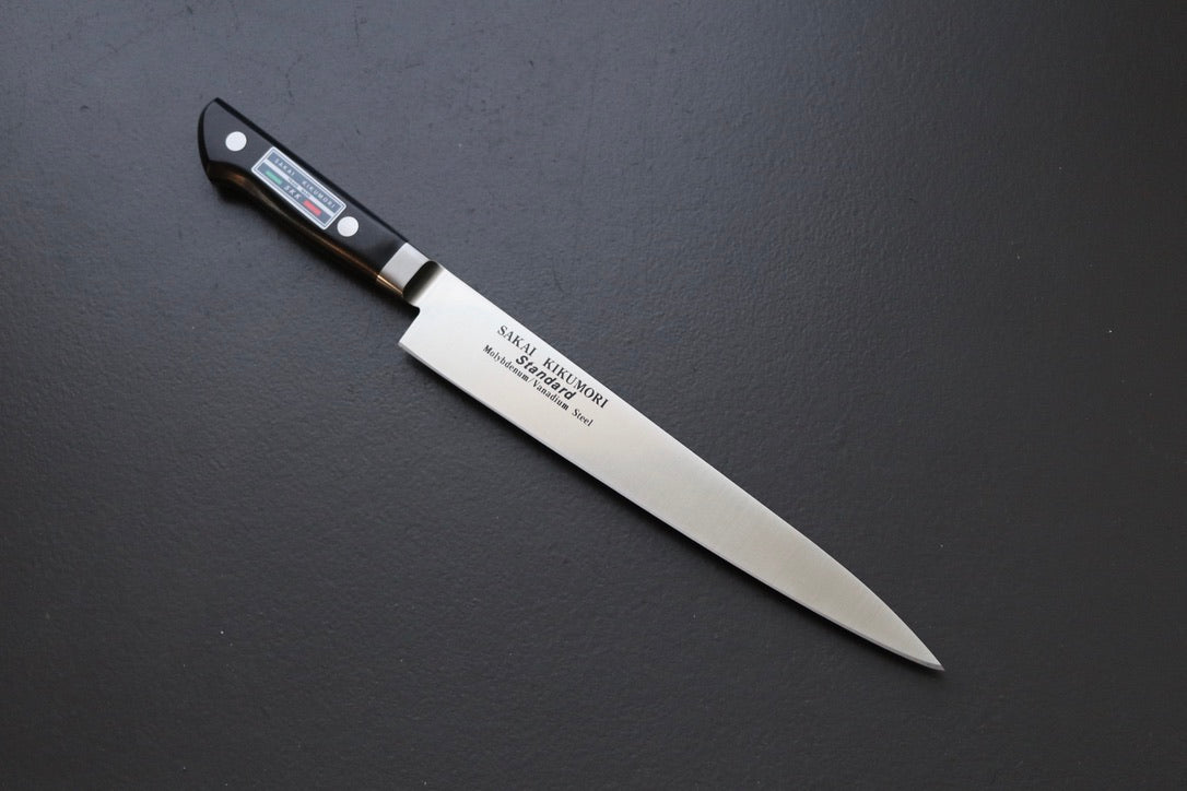 Sakai Kikumori Standard Sujihiki 240mm - Thecooksedges