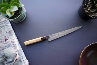 Sakai Takayuki 33 Layer Wa-Sujihiki 240mm - Thecooksedges