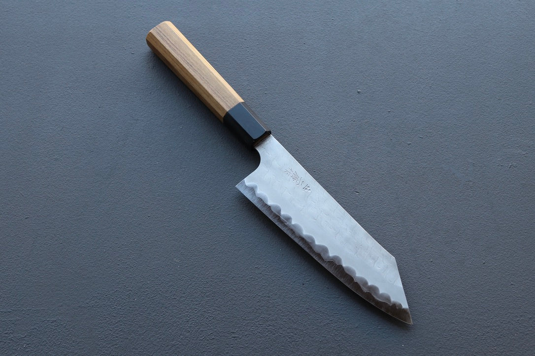 Nigara Hamono AS Tsuchime Bunka 180mm - Thecooksedges