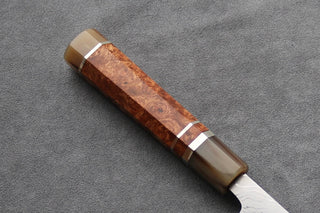 Hatsukokoro Hyomon Damascus Gyuto 210mm - Thecooksedges