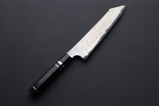 Nigara Hamono Aogami #2 Rainbow Damascus Kiritsuke Gyuto 240mm - Thecooksedges