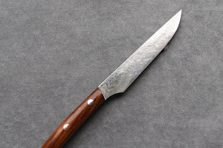 Takeshi Saji R2 Diamond Damascus Steak Knife - Thecooksedges