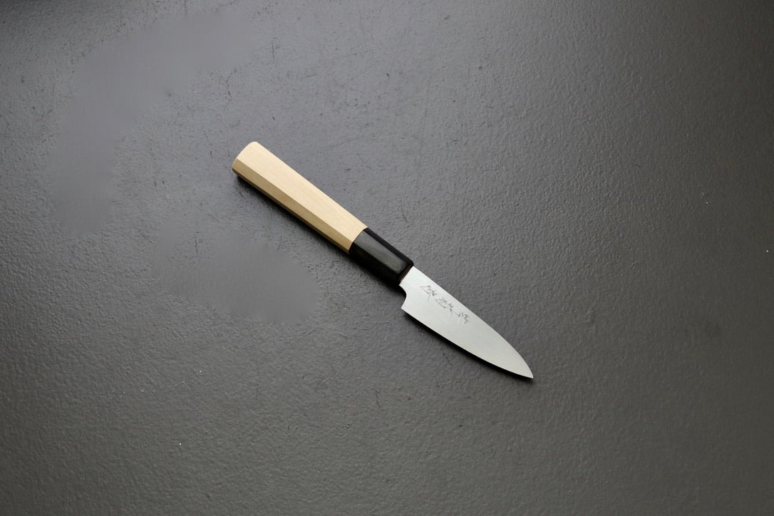 Sakai Kikumori Yoshikazu Tanaka Gokujyo Petty 90mm - Thecooksedges