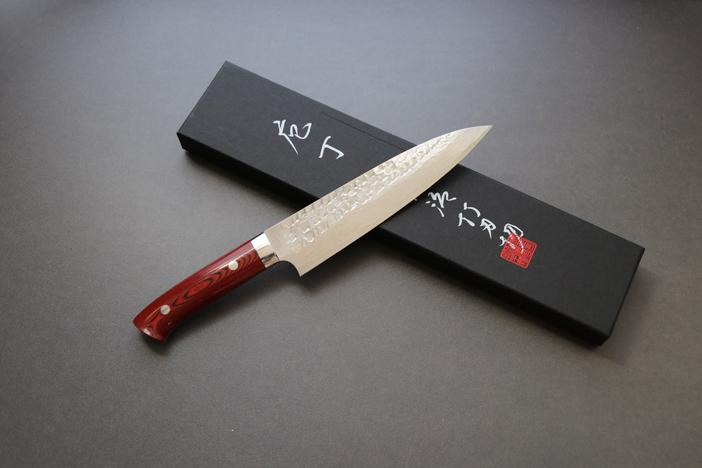 Takeshi Saji Tsuchime VG10 Gyuto 180mm - Thecooksedges