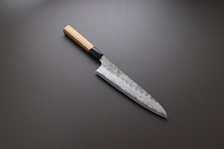 Hatsukokoro Inazuma AS Damascus Gyuto 210mm - Thecooksedges