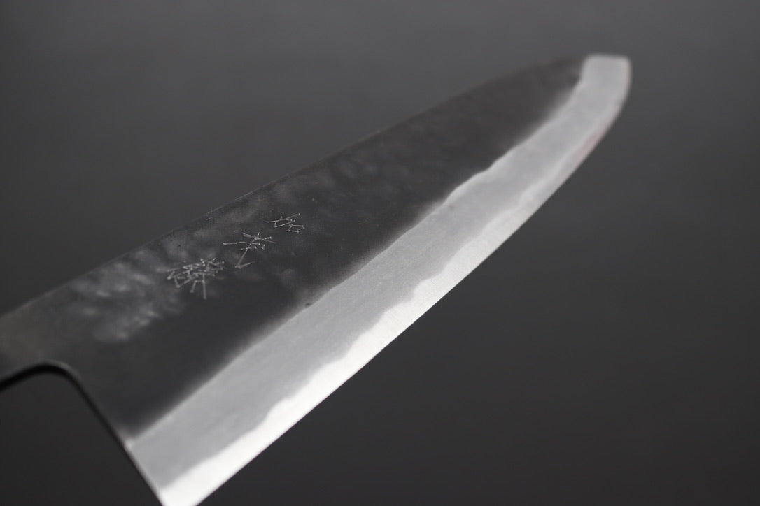Kamo Shiro AS Kurouchi Gyuto 240mm - Thecooksedges