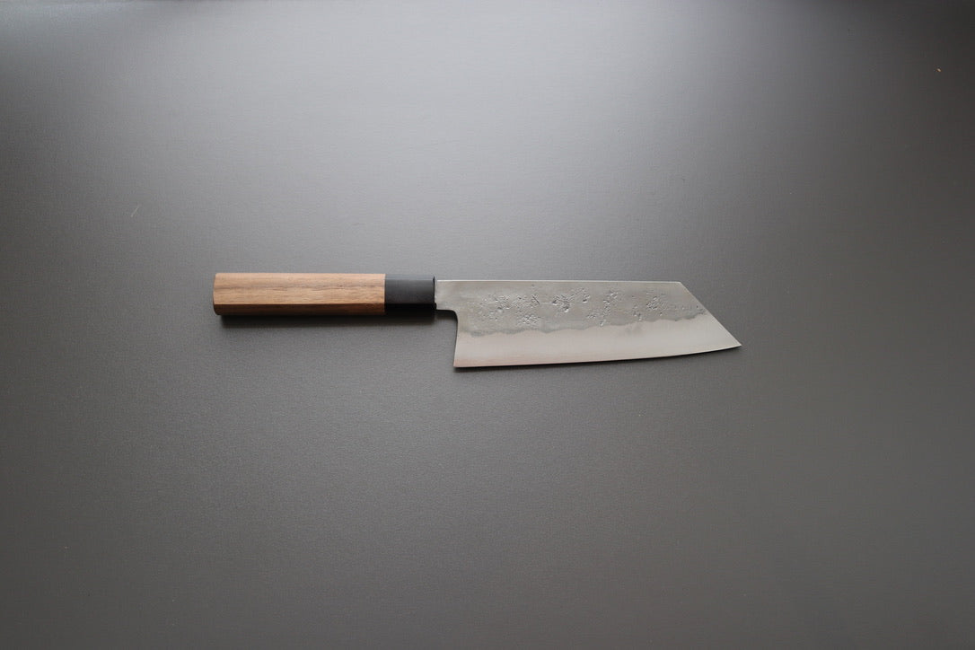 Sakai Kikumori Nashiji Bunka 180mm - Thecooksedges