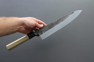 Yoshikazu Tanaka Kurouchi AS Gyuto 270mm - Thecooksedges