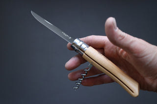 Opinel No.10 Corkscrew Folding Knife - Thecooksedges