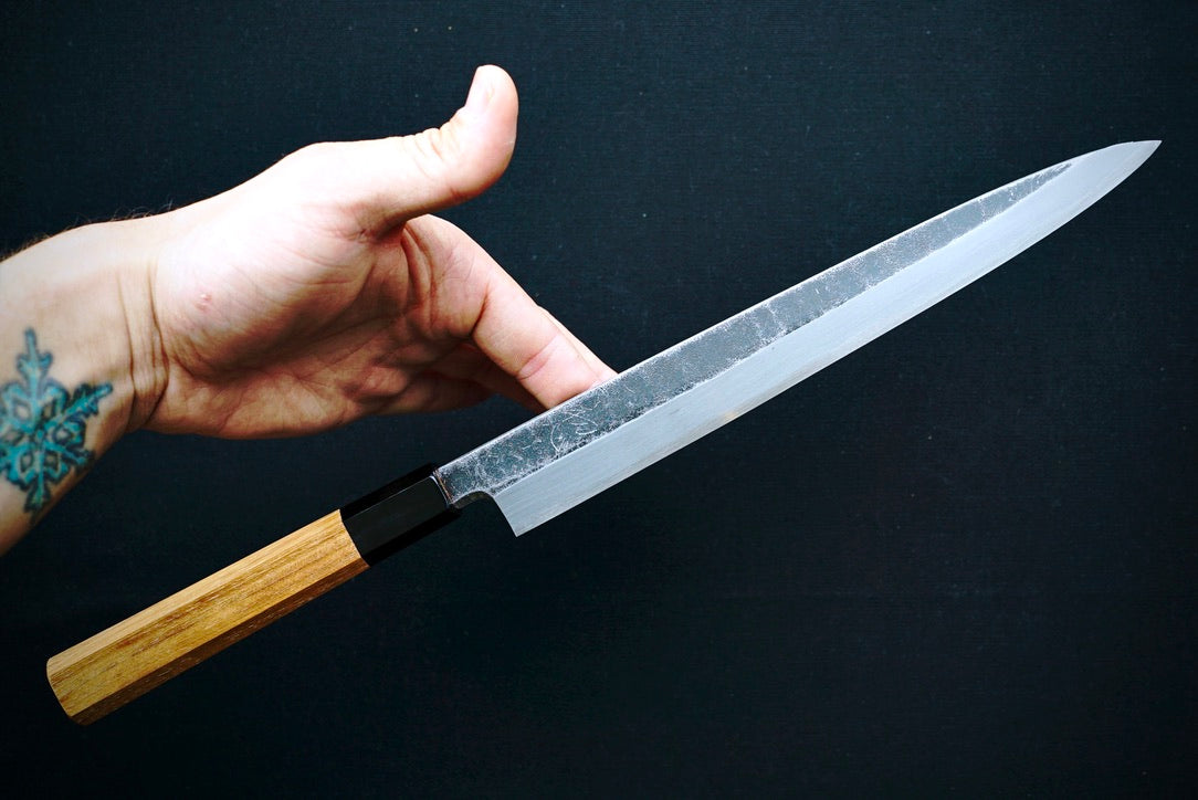 Shirasagi Kurouchi Yanagiba 270mm - Thecooksedges