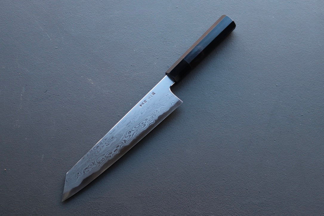 Nakagawa x Myojin Blue #1 Damascus Kiritsuke Gyuto 240mm - Thecooksedges