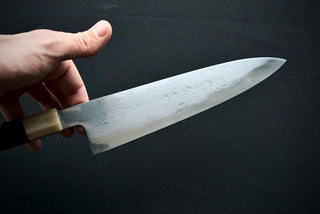 Komorebi Damascus Blue #1 Gyuto 240mm - Thecooksedges
