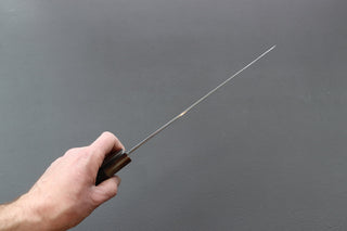 Yoshikazu Ikeda Oil Quenched Honyaki White #3 Gyuto 240mm - Thecooksedges