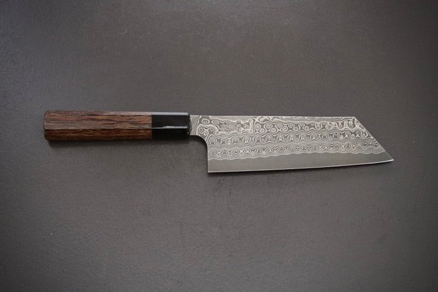 Nigara Hamono SG2 Damascus Nakiri 180mm - Thecooksedges