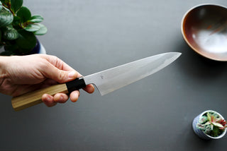 Kikuzuki Kasumi Gyuto 210mm - Thecooksedges