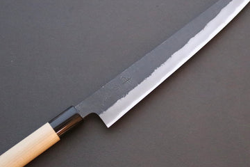 Mutsumi Hinoura Kurouchi Sujihiki 270mm - Thecooksedges