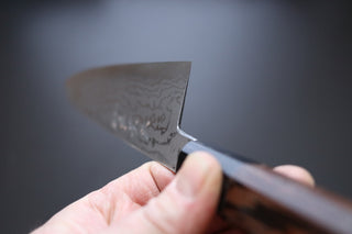 Shigeki Tanaka Aogami#2 Damascus Gyuto 210mm - Thecooksedges