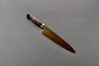 Yoshikazu Ikeda Mizu Honyaki White #1 Gyuto 240mm - Thecooksedges