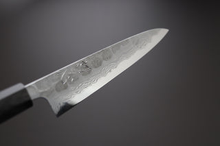 Hatsukokoro Inazuma AS Damascus Petty 150mm - Thecooksedges