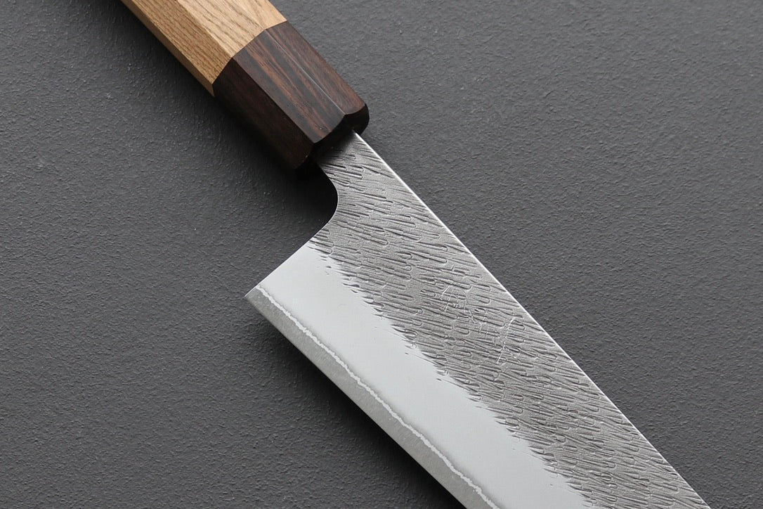 Yoshikane White #2 Kurouchi Tuschime Gyuto 240mm - Thecooksedges