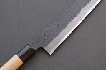 Mutsumi Hinoura Kurouchi Sujihiki 240mm - Thecooksedges