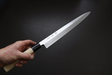 Sakai Kikumori x Yoshikazu Tanaka Gokujyo Yanagiba 300mm - Thecooksedges