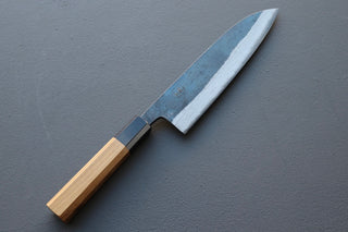 Hatsukokoro Kumokage Santoku 180mm - Thecooksedges