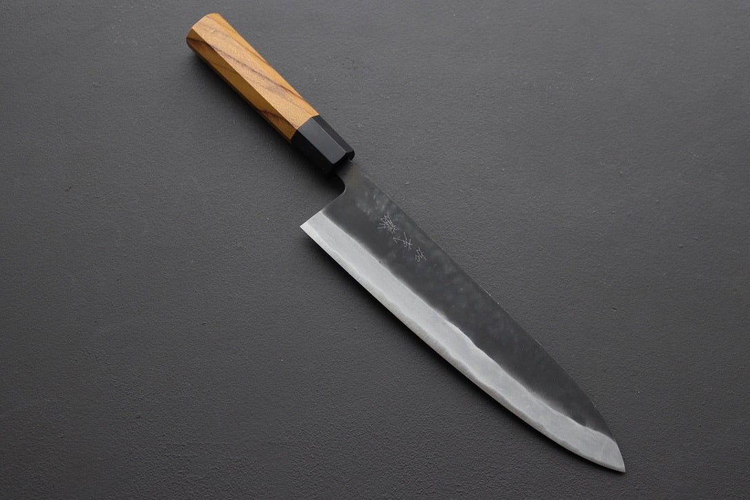Kamo Shiro AS Kurouchi Gyuto 240mm - Thecooksedges