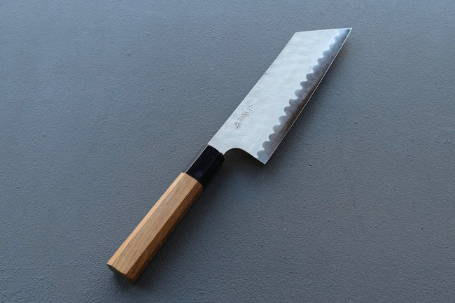 Nigara Hamono AS Tsuchime Nakiri 180mm - Thecooksedges