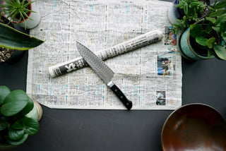 Hayabusa Damascus HAP40 Santoku 180mm - Thecooksedges