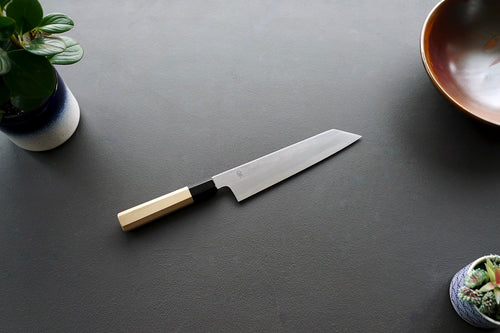 Kikuzuki Kasumi Kiritsuke Gyuto 210mm - Thecooksedges