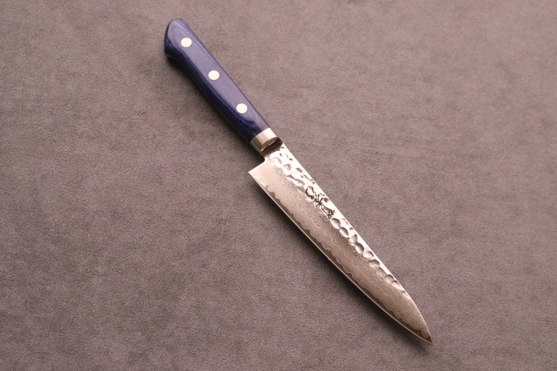 Sakai Takayuki 33 Layer Mirror Damascus Petty - Thecooksedges
