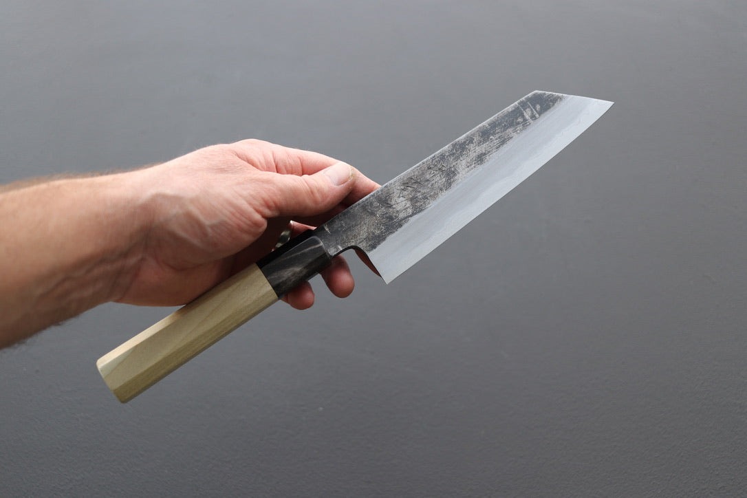 Yoshikazu Tanaka AS Kurouchi Bunka 180mm - Thecooksedges