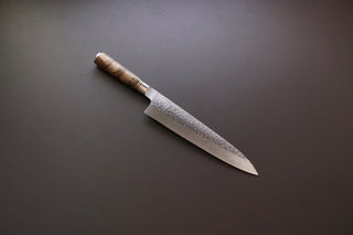 Takeshi Saji R2 Quince Handle Gyuto 240mm - Thecooksedges