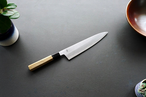 Kikuzuki Kasumi Gyuto 240mm - Thecooksedges