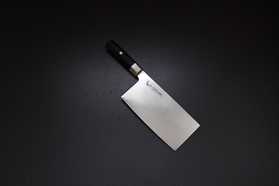 Mcusta Zanmai VG10 Damascus Chuka Bocho 180mm - Thecooksedges