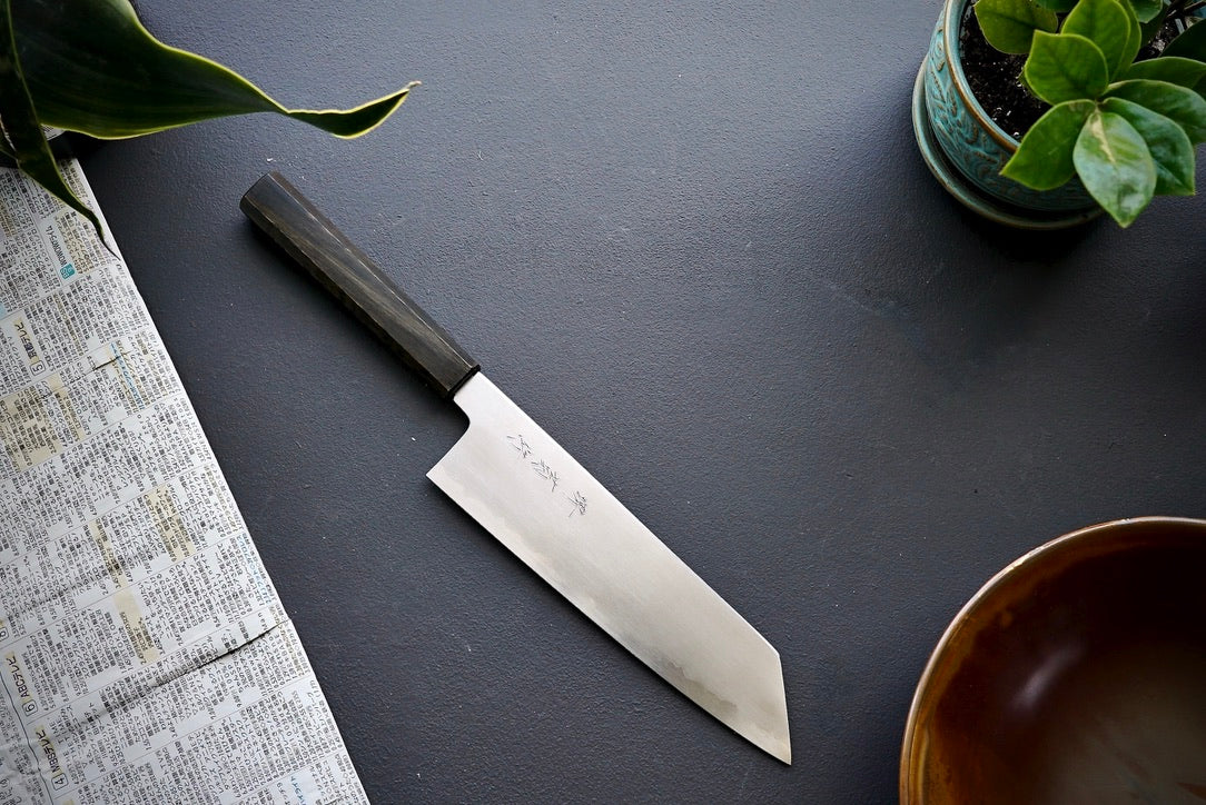 Sakai Kikumori Asagiri Kiritsuke Gyuto 225mm - Thecooksedges