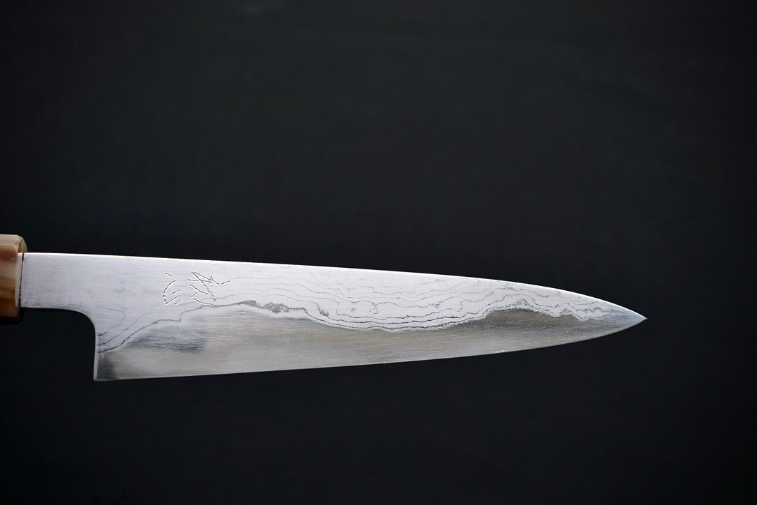 Komorebi Damascus Blue #1 Petty 150mm - Thecooksedges