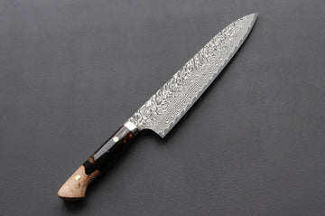 Yoshimi Kato SG2 Damascus Gyuto 240mm - Thecooksedges