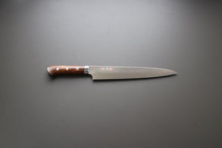 Takeshi Saji Rainbow Damascus Sujihiki 240mm - Thecooksedges