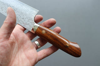 Yoshihiro Yauji Blue #2 Damascus Gyuto 210mm - Thecooksedges