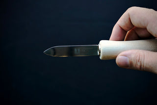 R.Murphy New Haven wood handle oyster knife - Thecooksedges
