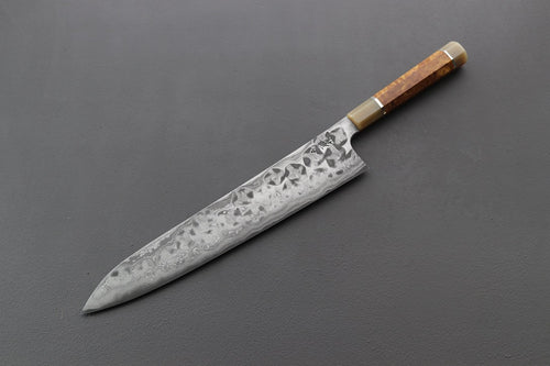 Nigara Hamono Fantasy Aogami#2 Gyuto 330mm - Thecooksedges