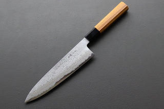 Yoshikazu Tanaka White #1 Damascus Gyuto 240mm - Thecooksedges